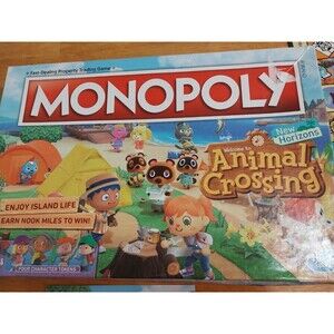Hasbro Gaming Monopoly Animal Crossing New Horizons Edition Board Game